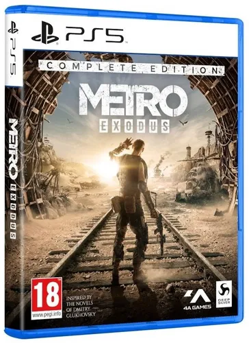 Metro Exodus: Complete Edition PS5 - Spiele für PlayStation 5, optimiert für 60 FPS und 4K Auflösung, inklusive aller DLCs für ein fesselndes Erlebnis in einer post-apokalyptischen Welt.