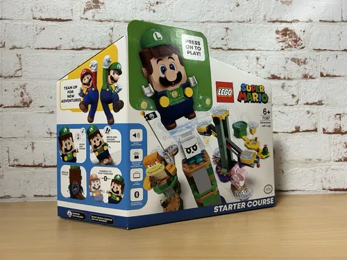 LEGO Super Mario: Abenteuer mit Luigi – Starterset (71387) - LEGO Set für Fans ab 6 Jahren, mit 280 Teilen für kreative Abenteuer und interaktives Spielen in der Super Mario Welt.