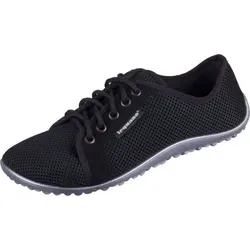 leguano aktiv lavaschwarz - Herren-Sneaker mit flexibler Sohle, federleicht und ultrabequem für ein barfußähnliches Gefühl.