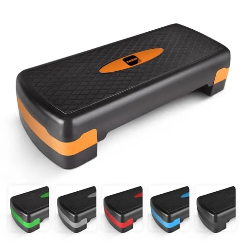 KAYMAN Fitness Stepper Übungsschritte für Zuhause und Fitnessstudio