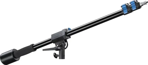Walimex pro Galgen mit Gegengewicht 100-170cm - Neoprenanzüge - Flexibler Galgen für kreative Lichtsetzung, ausziehbar von 70 bis 183 cm, belastbar bis 5 kg, ideal für Studio- und Outdoor-Anwendungen.