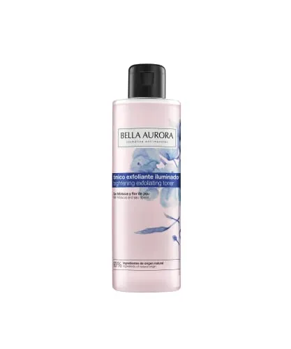 Bella Aurora Illuminating Peeling Toner 200ml - Gesichtsreiniger für strahlende Haut, entfernt sanft abgestorbene Hautzellen und verfeinert die Poren für einen ebenmäßigen Teint.