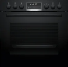 Bosch HEB578BB4, Serie 6 Einbau-Herd 71L, Schwarz