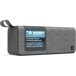Hama Digitalradio DR200BT - Tragbares FM/DAB/DAB+ Bluetooth-Radio, 8 Stunden Akkulaufzeit und 2,4