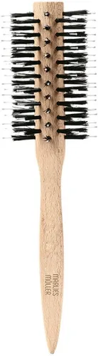 Marlies Möller Professional Brushes Rundbürste Large Ø 65/20 mm - Hochwertige Bürste für professionelles Haarstyling, mit eckigem Griff für optimalen Halt und einer einzigartigen Borstenmischung, die das Verwickeln der Haare verhindert.