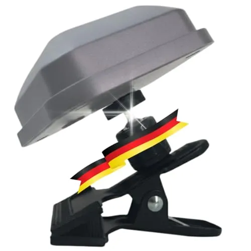 TronicXL Klemmhalterung für Rasenmäher Roboter RTK kompatibel mit Segway Navimow i105E i108E H500E-VF H800E-VF H1500E-VF H3000E-VF Mähroboter Antennenhalterung Antenne Zubehör