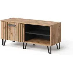 Vicco Schuhbank Amber, Eiche Wotan, 100 x 45 cm