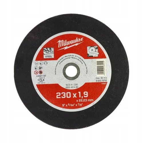 Milwaukee SCS 41 / 230 x 1.9 x 22 mm Contractor series - 25 pcs (36149804)