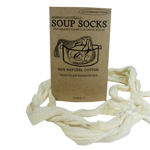 Regency Verpackungen Suppe Socken - Brühe Tuch - 100% Natürlich - Haltbar