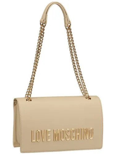 Love Moschino Handtasche Bold Love - Gelb 26 x 16 x 9.5 - Stylische Love Moschino Handtasche aus Kunstleder mit trendigen Kettendetails. Perfekt für modebewusste Frauen, die ein auffälliges Accessoire suchen.