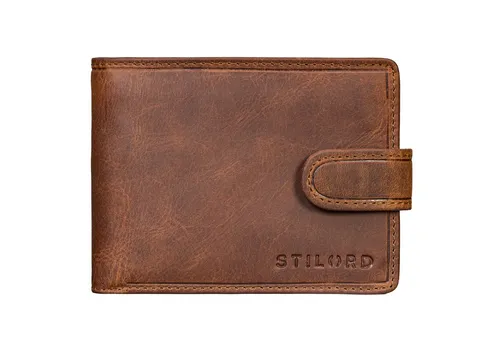 STILORD 'Larry' Leder Geldbörse Herren mit RFID Schutz - Herren-Geldbörse aus luxuriösem Echtleder, kompakt mit viel Platz für EC-Karten und Bargeld, ideal für stilvolle Männer, die Wert auf Qualität legen.