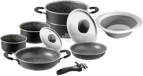 Brunner Pirate Topf-Set, 10-teilig, Ø24cm von Brunner