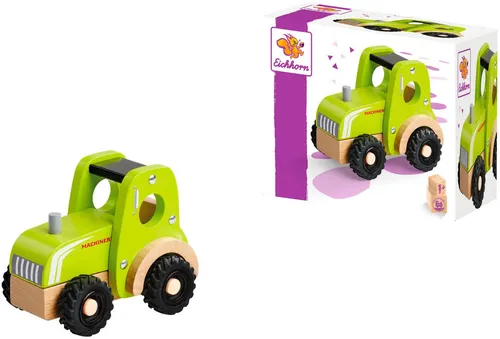 Eichhorn Spielzeug-Traktor, aus Holz
