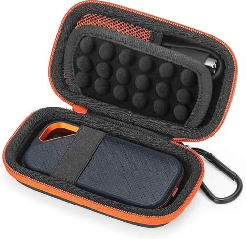 Yinke Schutzhülle für SD Extreme/SD Extreme Pro Portable SSD Schutzhülle, EVA, Hartschale, Transporttasche