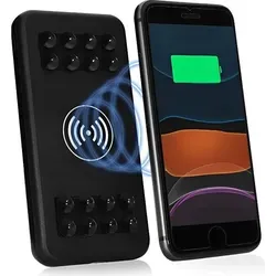 Wireless Powerbank 20000mAh Extern für Smartphones – Schwarz
