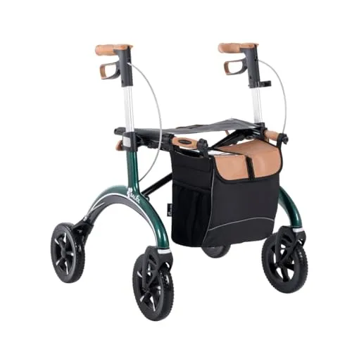 Saljol Rollator - Leicht und stabil - Behinderten-Bedarf, bietet optimale Unterstützung und Mobilität für mehr Unabhängigkeit im Alltag.