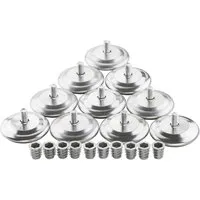 SOTECH 10er Set Verstellfüße MOBILIA Ø50 mm M8x15 inkl. Einschraubmuffen