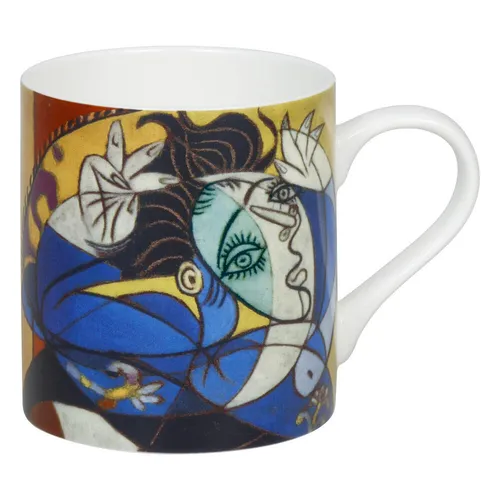 Könitz Becher Mujer con los brazos Tasse Kaffeetasse Bone China Bunt 400 ml