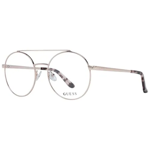 Guess Brille GU2714 028 52 Damen Rose Gold - Verschreibungspflichtige Brillenfassung für Damen, stilvolles Design in glänzendem Rose Gold, RX-fähig für individuelle Sehstärke.