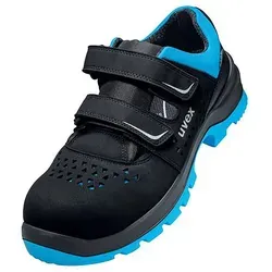 Uvex Sicherheitsschuhe 2 xenova S1 Sandalen, Gr. 38 - Arbeits- & Schutzkleidung mit komfortablem Klettverschluss, hitzebeständiger Sohle und ESD-Funktionalität – ideal für Industrie und Handwerk.