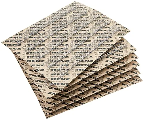 Renz Ring Wire Drahtkamm-Bindeelemente in 3:1 Teilung, 34 Schlaufen, Durchmesser 14.3 mm, 9/16 Zoll, silber/matt