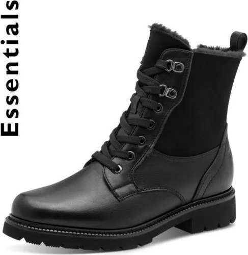 Tamaris Damen Stiefel Leder schwarz 39 in schwarz von Tamaris