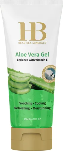 Produktbild H.B. Dead Sea Minerals Körpergel Health&Beauty Aloe Vera Gel mit Totes-Meer-Mineralien 180ml