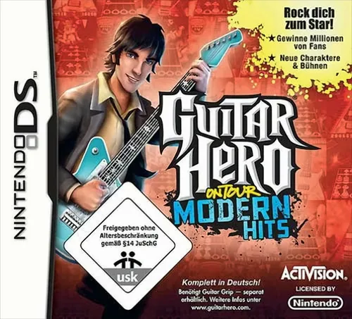 Guitar Hero on Tour - Modern Hits - Nintendo DS Spiel für Rockfans, mit über 28 aktuellen Hits von Top-Bands und flexiblem Gameplay für unterwegs. Werde zum Rockstar und spiele überall!