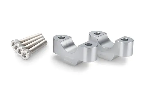 Puig 21486P Lenkererhöhungen Silber