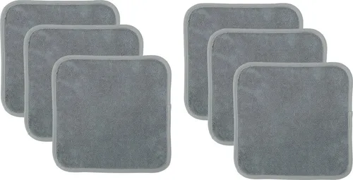Erwin Müller Seiftuch Abschminktuch 6er-Pack, Microfaser - Seiftücher - 6er-Pack aus sanfter Microfaser, ideal zum umweltfreundlichen Abschminken und Hautreinigung ohne zusätzliche Produkte, schnell trocknend und saugstark.