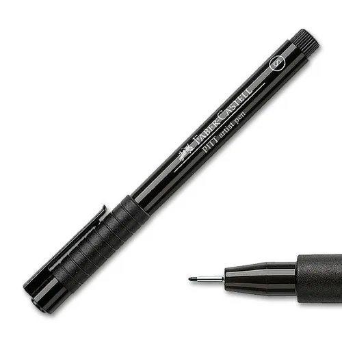 Artist Pen S in schwarz von Faber-Castell