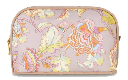 Oilily Kulturbeutel Colette - Stylischer Kulturbeutel mit floralem Design und abwaschbarem Material, ideal für Kosmetika und Reisen. Maße: 22x13x7 cm, leicht und nachhaltig gefertigt.