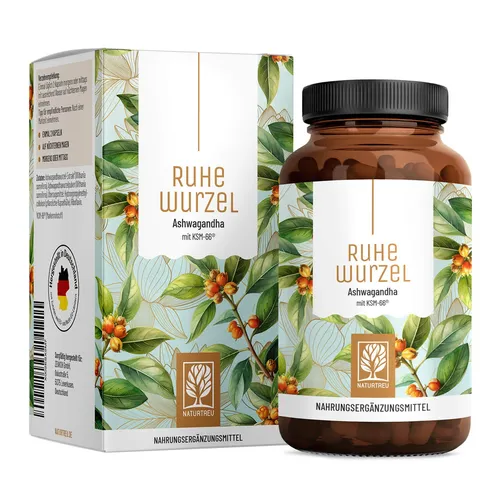 Ashwagandha KSM66® Kapseln hochdosiert 120 St vegan
