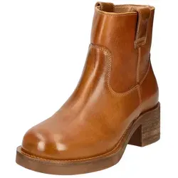 Pavement Stiefelette Leder Stiefelette - Wanderschuhe mit 6 cm Blockabsatz, aus hochwertigem Leder gefertigt und ideal für stilvolle Abenteuer in der Natur.