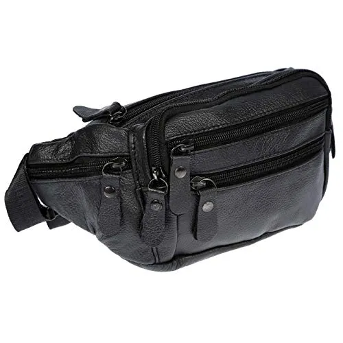 Christian Wippermann Bauchtasche Herren Leder