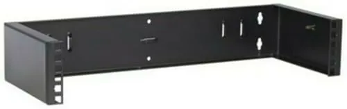 DSIT 2 HE - 19 Zoll Montagerahmen für Wandbefestigungen - Zubehör für 19-Zoll Netzwerkanlagen, platzsparend und ideal für kleine Installationen, sorgt für einfachen Zugang zu Vorder- und Rückseite der Geräte.