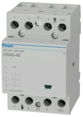 Doepke HS40-40 Schütz 40A/230V/50Hz von Doepke