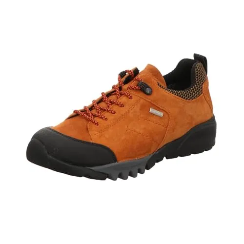 Waldläufer Adult H-AMIATA Wanderschuhe in Orange, Gr. 41 - Bequeme Wanderschuhe mit optimaler Dämpfung, ideal für lange Spaziergänge und Outdoor-Aktivitäten.