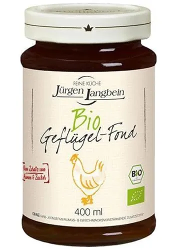 Jürgen Langbein Bio Fond Geflügel, 400 ml