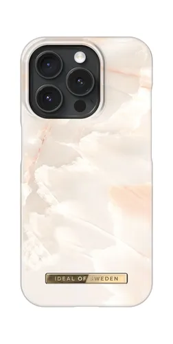iDeal of Sweden Cover für Apple iPhone 15 Pro - Pink Marble Design - Smartphone Hülle mit einzigartigem Rose Pearl Marble Design, idealer Schutz und stilvolles Accessoire für Ihr iPhone 15 Pro.