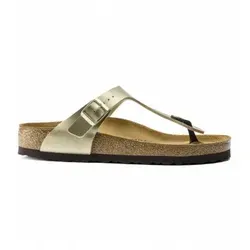 BIRKENSTOCK Gizeh Zehentrenner in Gold, Größe 41 - Sandalen von BIRKENSTOCK, stilvoller Zehentrenner in edlem Gold, perfekt für einen eleganten Sommerlook. Jetzt versandkostenfrei auf Spartoo.de bestellen!