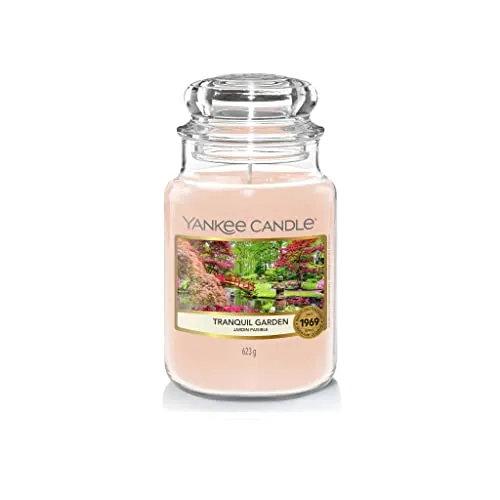 Yankee Candle Housewarmer Tranquil Garden 623 g - Kerzen im Glas mit beruhigendem Duft, ideal für Entspannung und eine angenehme Atmosphäre in Ihrem Zuhause.