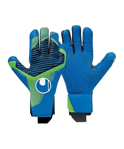 uhlsport Aquagrip HN Torwart-Handschuhe - Torwarthandschuhe mit AQUAGRIP-Schaum für optimalen Grip bei Nässe, halb negativer Schnitt für perfekte Passform und AIRPRENE für atmungsaktiven Tragekomfort.