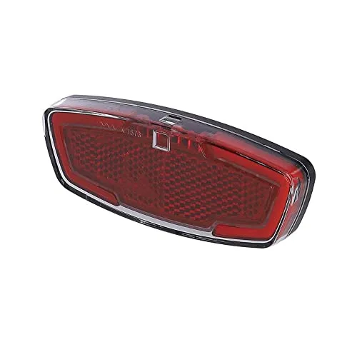 Büchel LED-Rücklicht Wing mit Standlicht für Gepäckträger-Befestigung, E-Version, rot/schwarz