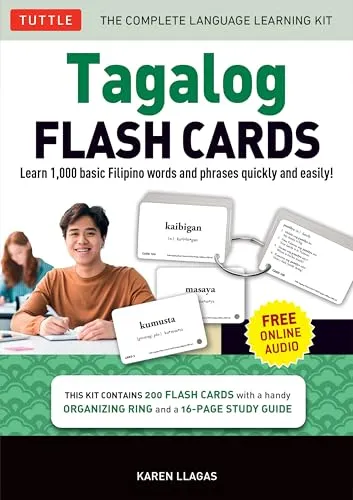 Produktbild Tagalog: Learn 1,000 Tagalog Words and Phrases the Easy Way With Free Online Audio Recordings (Tuttle Flash Cards)