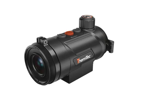 ThermTec Wärmebildkamera Hunt 335 für Jäger - Hochwertige Wärmebildkamera in Schwarz, ideal für Jäger und Outdoor-Enthusiasten, bietet präzise Nachtsicht und hervorragende Bildqualität.
