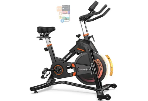 Produktbild YOSUDA Heimtrainer mit Magnetwiderstand – Leises Fitnessbike für Zuhause