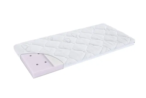 Träumeland TOP Kindermatratze für Beistellbett 43x80 cm - Hochwertige Babymatratze mit sleep-safety Multifunktionsstoff, atmungsaktiv und allergikergeeignet. Inkl. Baumwoll-Windel für optimalen Komfort und Hygiene.