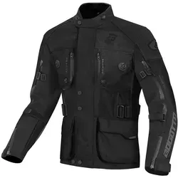 Bogotto Explorer-Z Motorradjacke, schwarz, Größe M von Bogotto