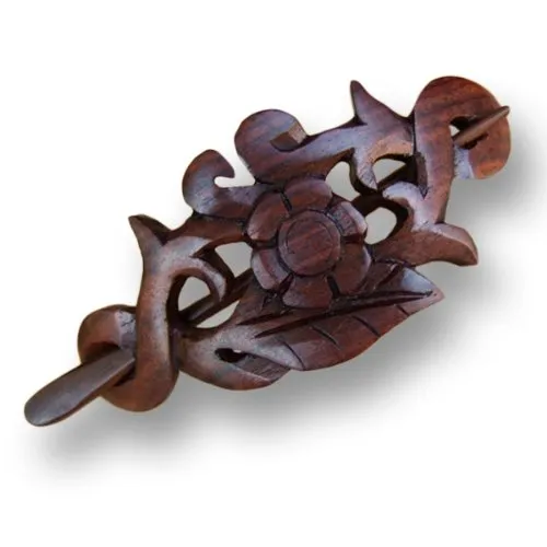 Haarklammern, -nadeln & -clips Braun von Island Piercings